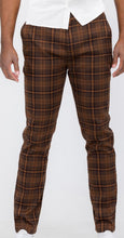 Load image into Gallery viewer, Men Plaid Pants
